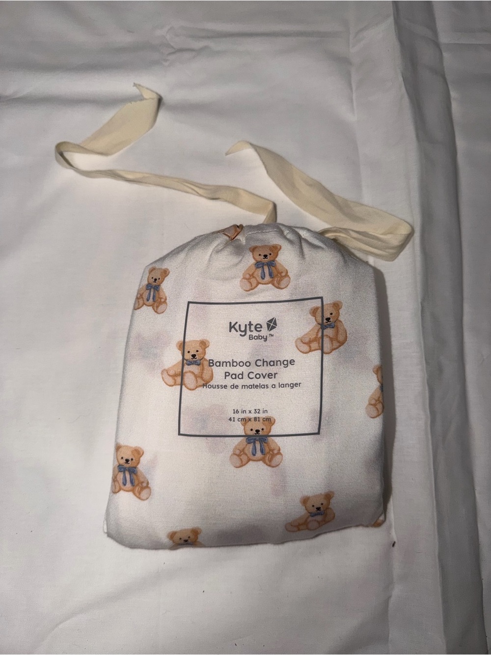 Kyte baby change pad - teddy